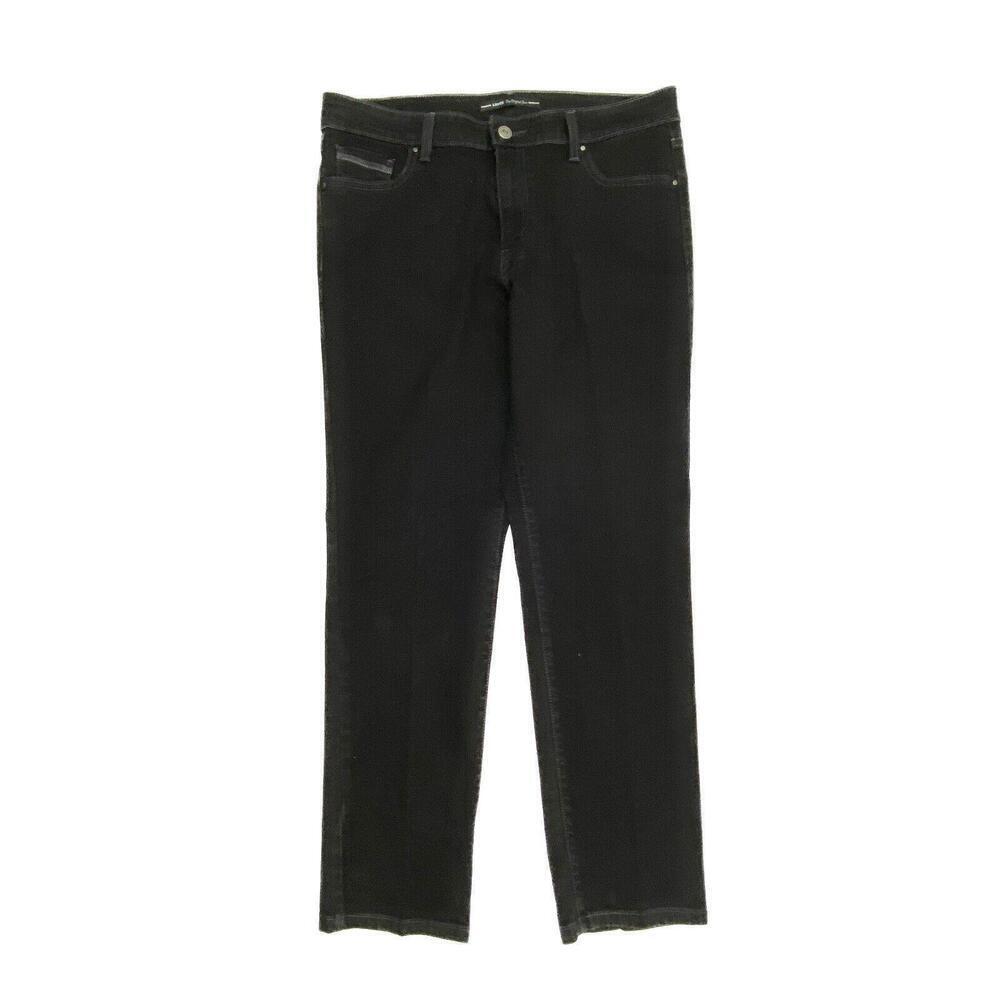 Levi's Mid Rise Skinny Women's size 14 Short Black Denim Jeans
